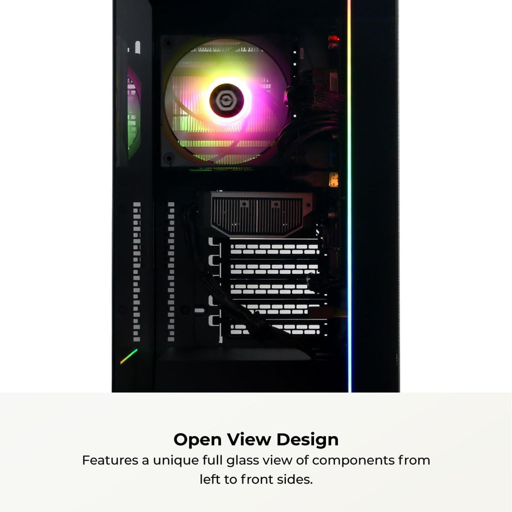 Gamer Master Gaming PC: Powerhouse desktop featuring an AMD Ryzen 7 8700F CPU, RTX 5060 Ti 8GB GPU, 16GB DDR5 RAM, and a fast 1TB PCIe 4.0 SSD. Fully WiFi ready with Windows 11 Home, built for ultra-smooth gaming and multitasking.