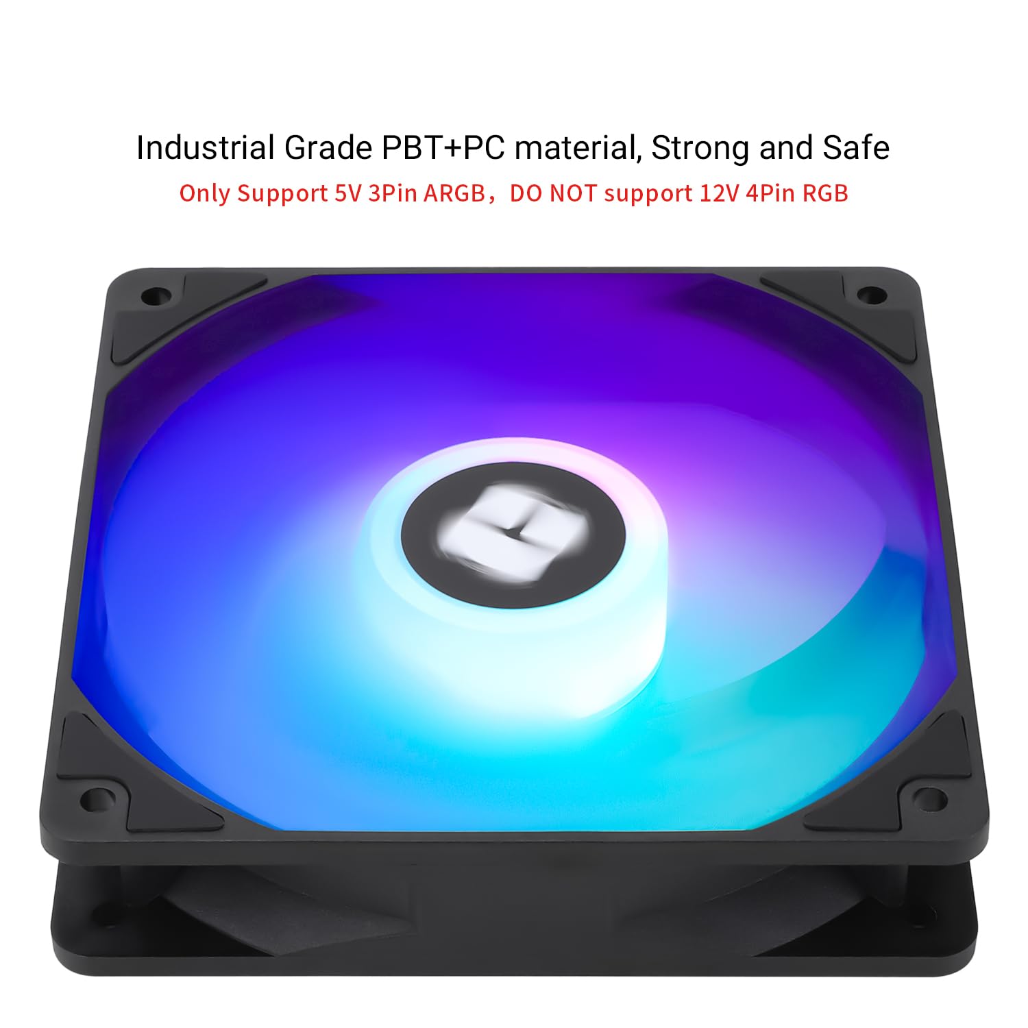 TL-C12C-S X3 Case Fan (3-Pack): Silent 120mm ARGB cooling fans featuring a durable S-FDB bearing, 4-pin PWM speed control up to 1550RPM, and striking addressable RGB lighting. Perfect for high-airflow, whisper-quiet computer builds.