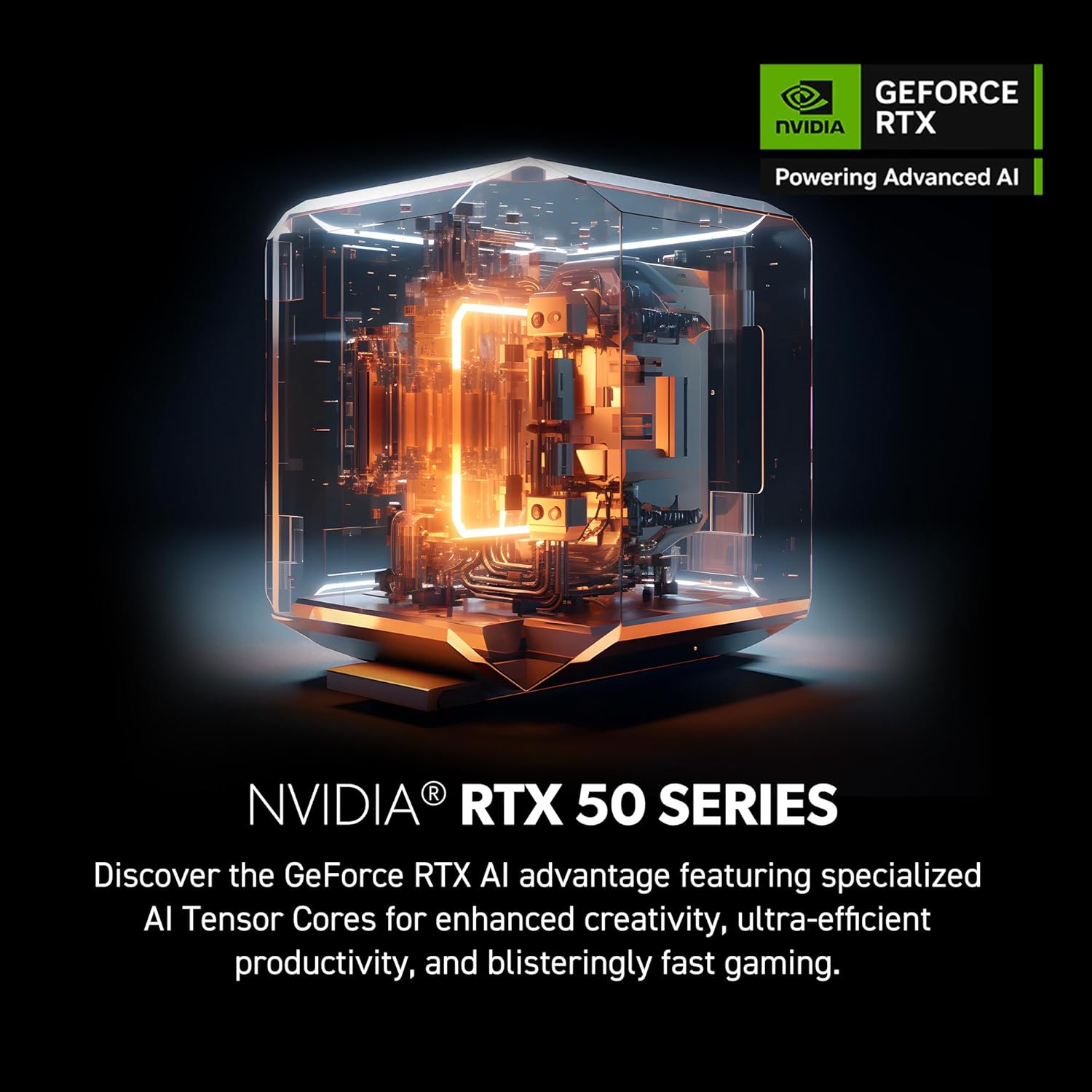 MSI Codex Z2 Gaming Desktop with AMD Ryzen 7 8700F & NVIDIA GeForce RTX 5070
