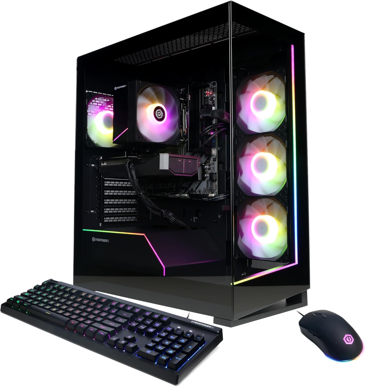 Gamer Master Gaming PC: Powerhouse desktop featuring an AMD Ryzen 7 8700F CPU, RTX 5060 Ti 8GB GPU, 16GB DDR5 RAM, and a fast 1TB PCIe 4.0 SSD. Fully WiFi ready with Windows 11 Home, built for ultra-smooth gaming and multitasking.