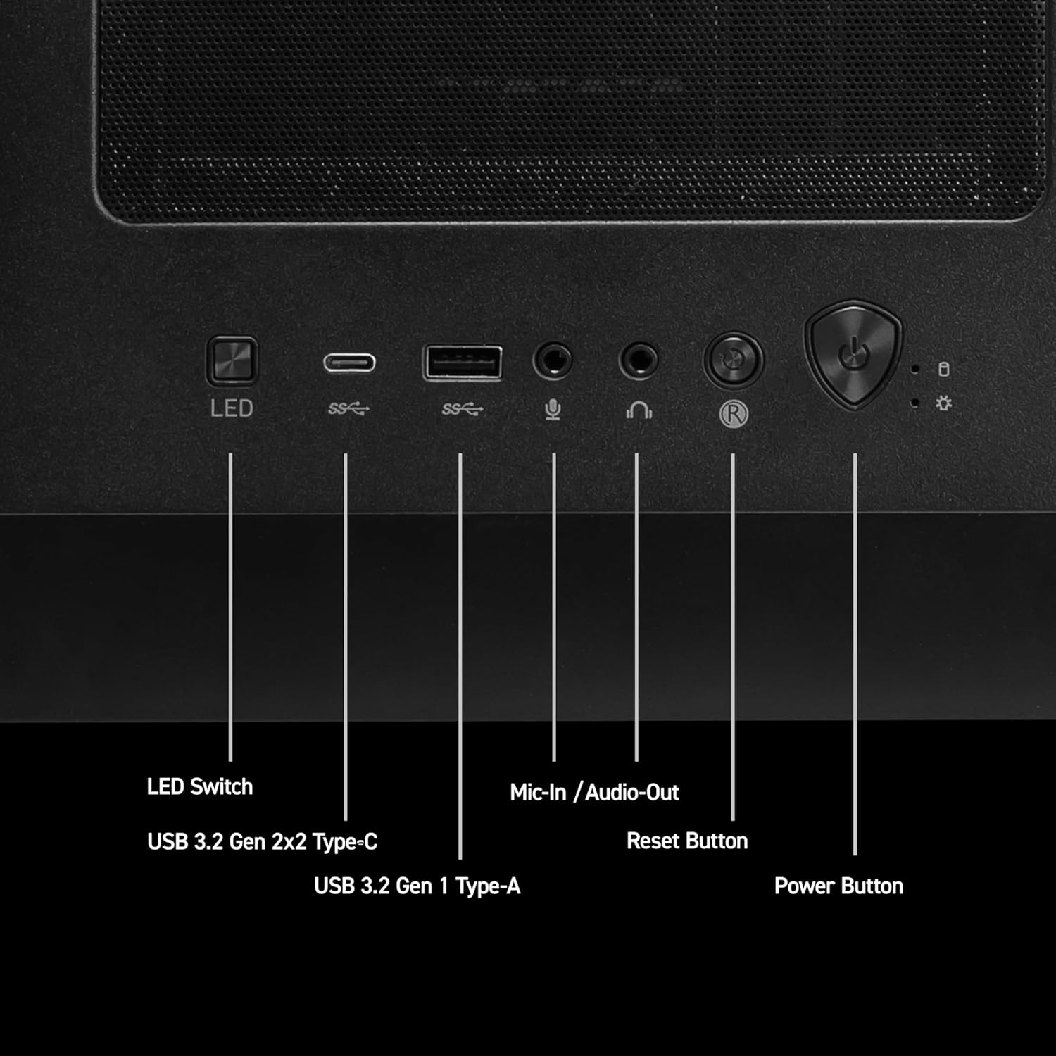 MSI Codex Z2 Gaming Desktop with AMD Ryzen 7 8700F & NVIDIA GeForce RTX 5070